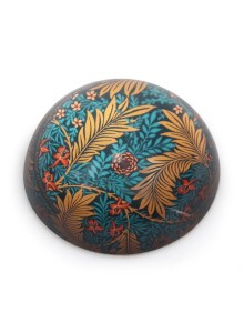 PWWM01 Paperweight Boxed 60mm - William Morris Larkspur